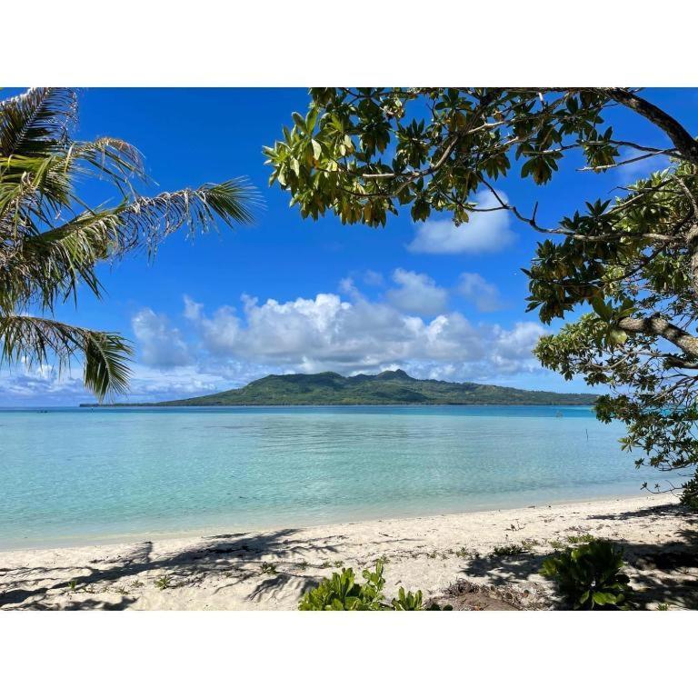 Mara'Ai Le Spot Tubuai Chambre Triple Taahueia Deluxe Sdb Privee Avec Piscine Mataura Eksteriør bilde